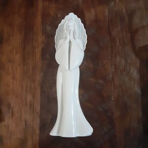 Vintage Reco 1986 Adoration Exclusive Edition Porcelain Praying Angel
